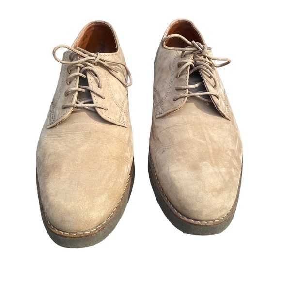 Bass Brockton Suede Men’s Lace Up Oxford Shoes, GH Bass Men’s Shoes - Picture 3 of 13